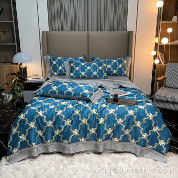 Wholesale cheap washed tencel comforter bedding set